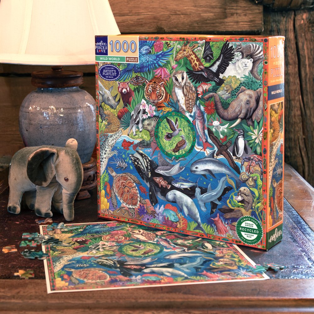 Wild World - 1000 Piece Puzzle eeBoo