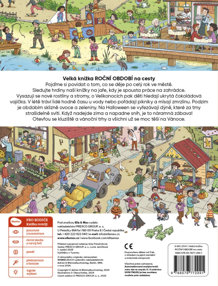 Na cesty – Velká knížka ROČNÍ OBDOBÍ