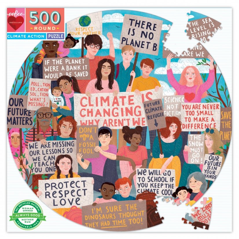 Climate Action 500 Piece Puzzle