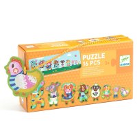DJECO Puzzle Big and small on the farm - 16 pcs