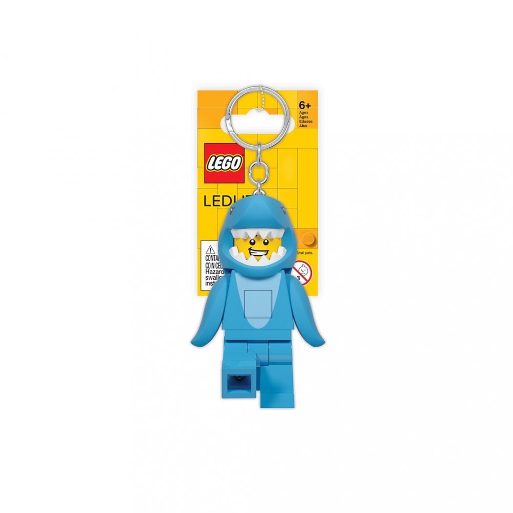 LEGO Iconic svítící Klíčenka figurka Žralok