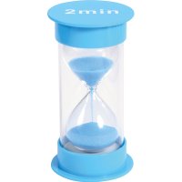 Přesýpací hodiny / časovač - 2 minuty (modré)