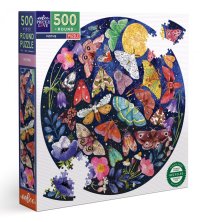 Puzzle Noční motýli 500 dílků, eeBoo