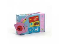 DJECO Duo puzzle Tvary a zvířátka