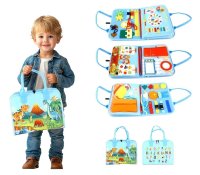 Senzorická kniha "Dinosauři"