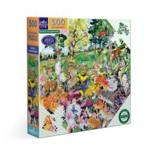 Jedlé houby - puzzle 500 dílků, eeBoo
