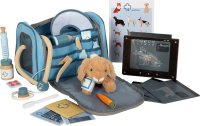 small foot Plyšový králíček s pečovatelskou veterinární sadou