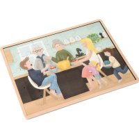 Puzzle Eating Multi-Generations