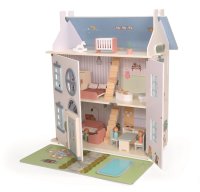 Domeček s panenkami, šedý