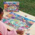 Mořští koníci, mořské hvězdy a mořští slimáci - puzzle 100 dílků, eeBoo