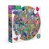 Paradise Garden 500 Piece Round Puzzle, eeboo