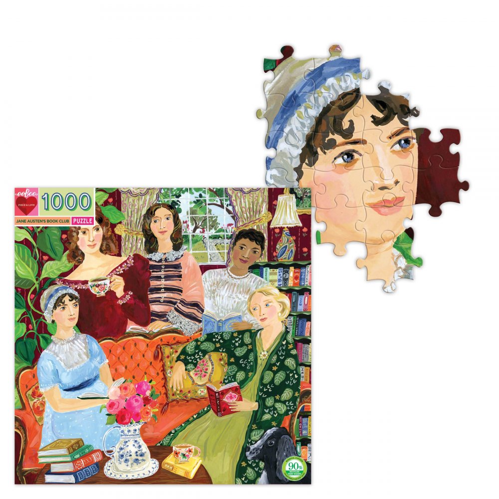 Jane Austen's Book Club 1000 Piece Puzzle