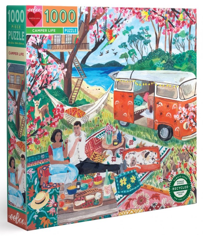 Camper Life 1000 Piece Puzzle, eeBoo