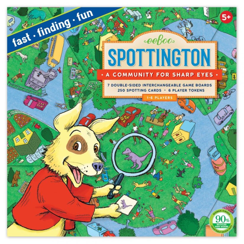 Společenská postřehová hra - Spottington, eeBoo