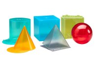 Wissner Sada geometrických těles průhledná 6 ks