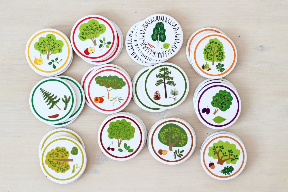 3-Matching & Memory game Learn the Trees