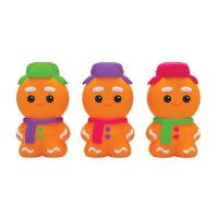 Antistresový perníček svítící ve tmě s křupající výplní