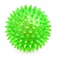 Softly spikey ball with light - sensory, various colours