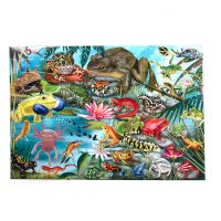 Láska k obojživelníkům - puzzle 100 dílků, eeboo