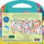 Wonderful Animals Shiny Stickers Book, 200+ stickers with handle, eeBoo