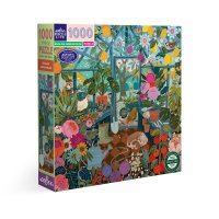 Puzzle Anglický skleník 1000 dílků, eeBoo