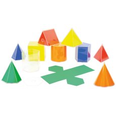 Výukový sada Geometrické tvary se základnami