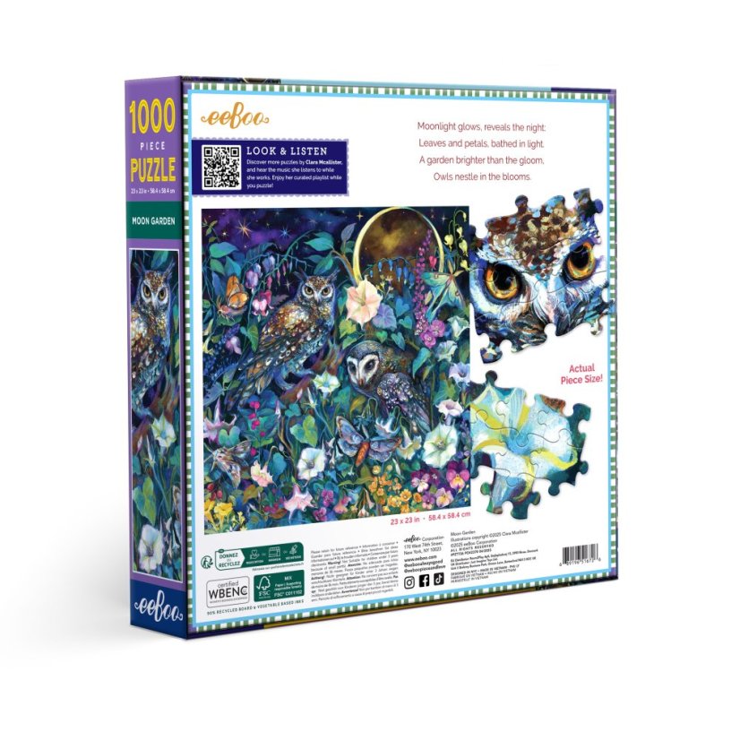 Moon Garden -  1000 Piece Puzzle eeBoo