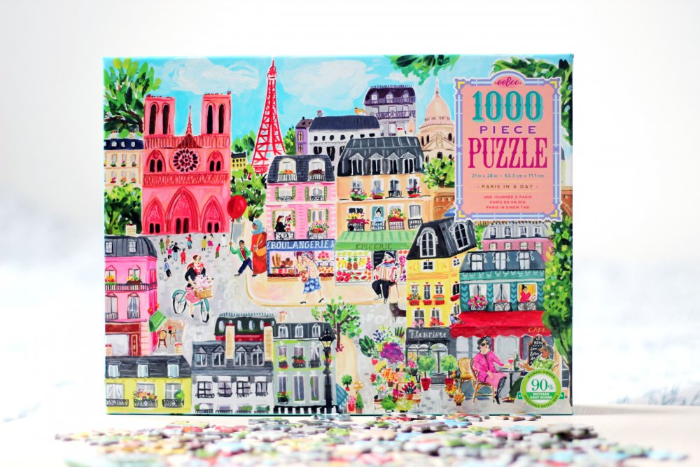 Paris in a Day 1000-piece puzzle