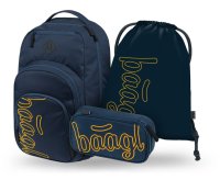 BAAGL SET 3 Coolmate Lux: batoh, penál, sáček