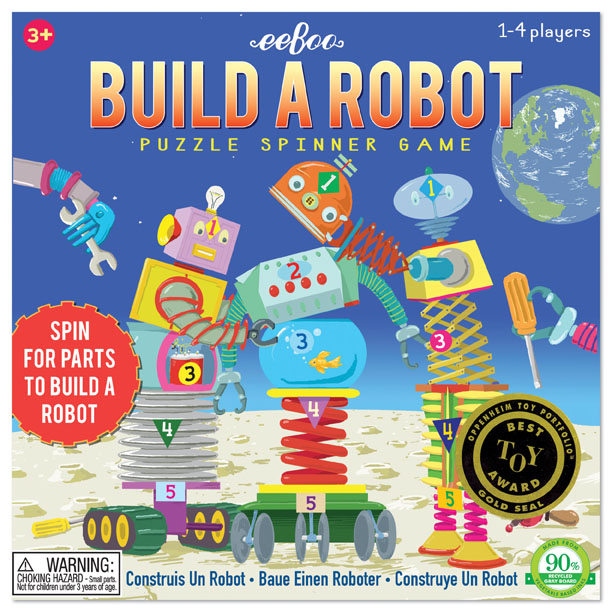 Společenská hra - Sestav si robota, eeBoo