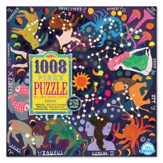Zodiac 1000-piece Puzzle - glow in the dark