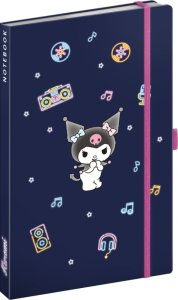 NOTIQUE Notes Kuromi, linkovaný, 13 x 21 cm