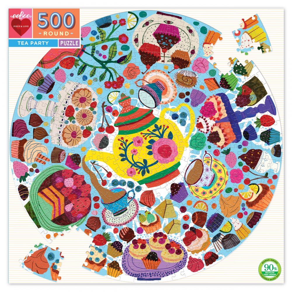 Puzzle Čajová párty 500 dílků