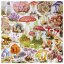 Bountiful Mushrooms -  1000 Piece Puzzle, eeBoo