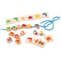 Lace the sea animals