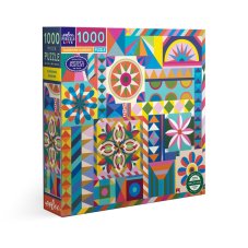 Puzzle Abstraktní zahrada 1000 dílků, eeBoo