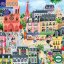 Paris in a Day - 1000 Piece Puzzle, eeBoo