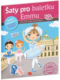 Šaty pro baletku EMMU – Kniha samolepek