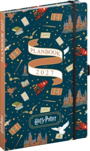 NOTIQUE Planbook diář/notes Harry Potter –  Bradavický expres 2027, 13 x 21 cm