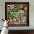 Podzimní sběr jablek - puzzle 1000 dílků, eeboo
