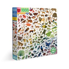Puzzle Duhový svět 1000 dílků - eeBoo