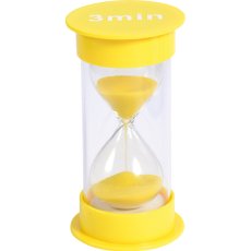 Přesýpací hodiny / časovač - 3 minuty (žluté)