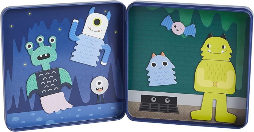 Petitcollage Magnetický set -  Příšerky