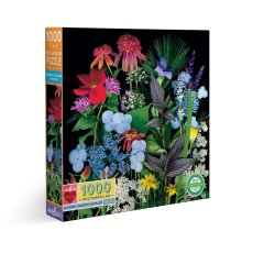 Summer Garden Sampler 1000 Piece Rectangular Puzzle, eeBoo