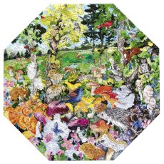 Jedlé houby - puzzle 500 dílků, eeBoo