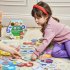 Rhyming Words Puzzle Pairs, Hexagon, eeBoo