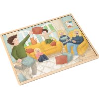 Puzzle Pillow Fight Patchwork