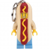 LEGO Iconic svítící Klíčenka figurka Hot dog