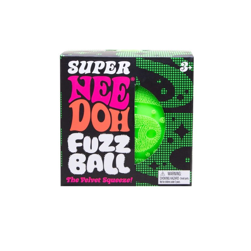 Schylling NeeDoh Fuzz Ball MAXI  - sooo soft and smooth