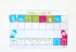 Flexi Magnetic tab without pictograms - Daily Routines schedule